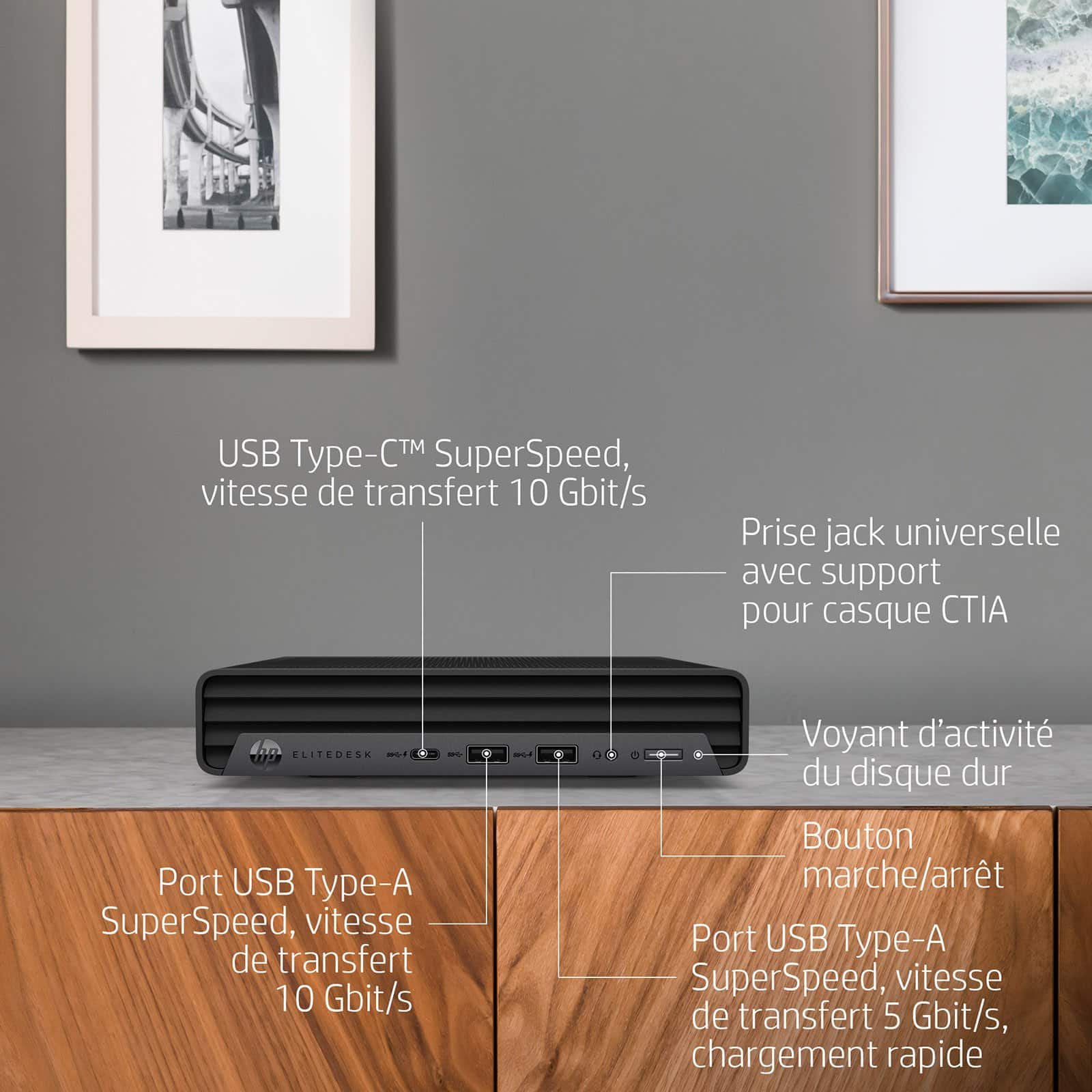 HP EliteDesk 800 G6 - Features View - Darest